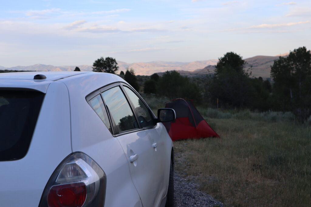 Caribou-Targhee National Forest dispersed camping