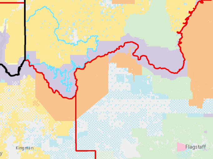 BLM camping, BLM land map